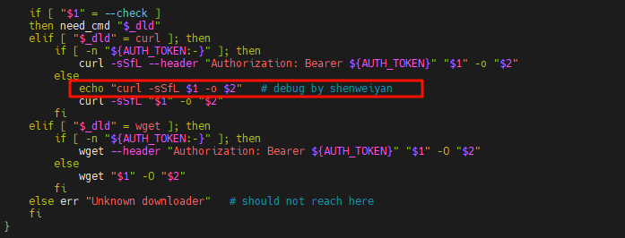 uv-install-echo-curl